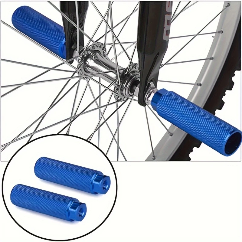 1 Stück rutschfeste Fahrradpedale aus Aluminiumlegierung für Mountainbike/BMX/Dirt Bike, 3/8 Zoll Carbonfaser-Textur-Fahrradpedale mit verbessertem Griff und