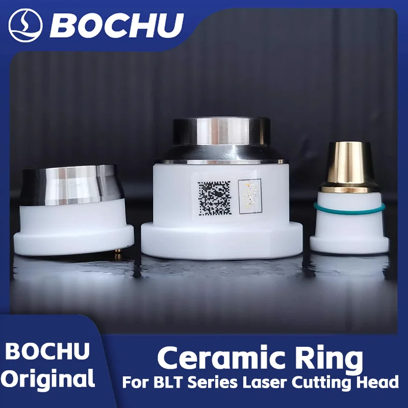 

BOCI BOCHU Original Laser Ceramic Ring Ceramic Body BOCI Laser Cutting Head BLT641 M11*0.75 M8*0.75 Nozzle Connector