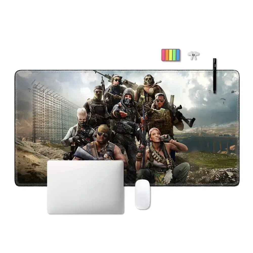 نداء الواجب Warzone ألعاب ماوس الوسادة لوحة ماوس للألعاب مجردة كبيرة لوحة المفاتيح 800x400 مللي متر MouseMat ألعاب XXL Mause السجاد مكتب الكمبيوتر