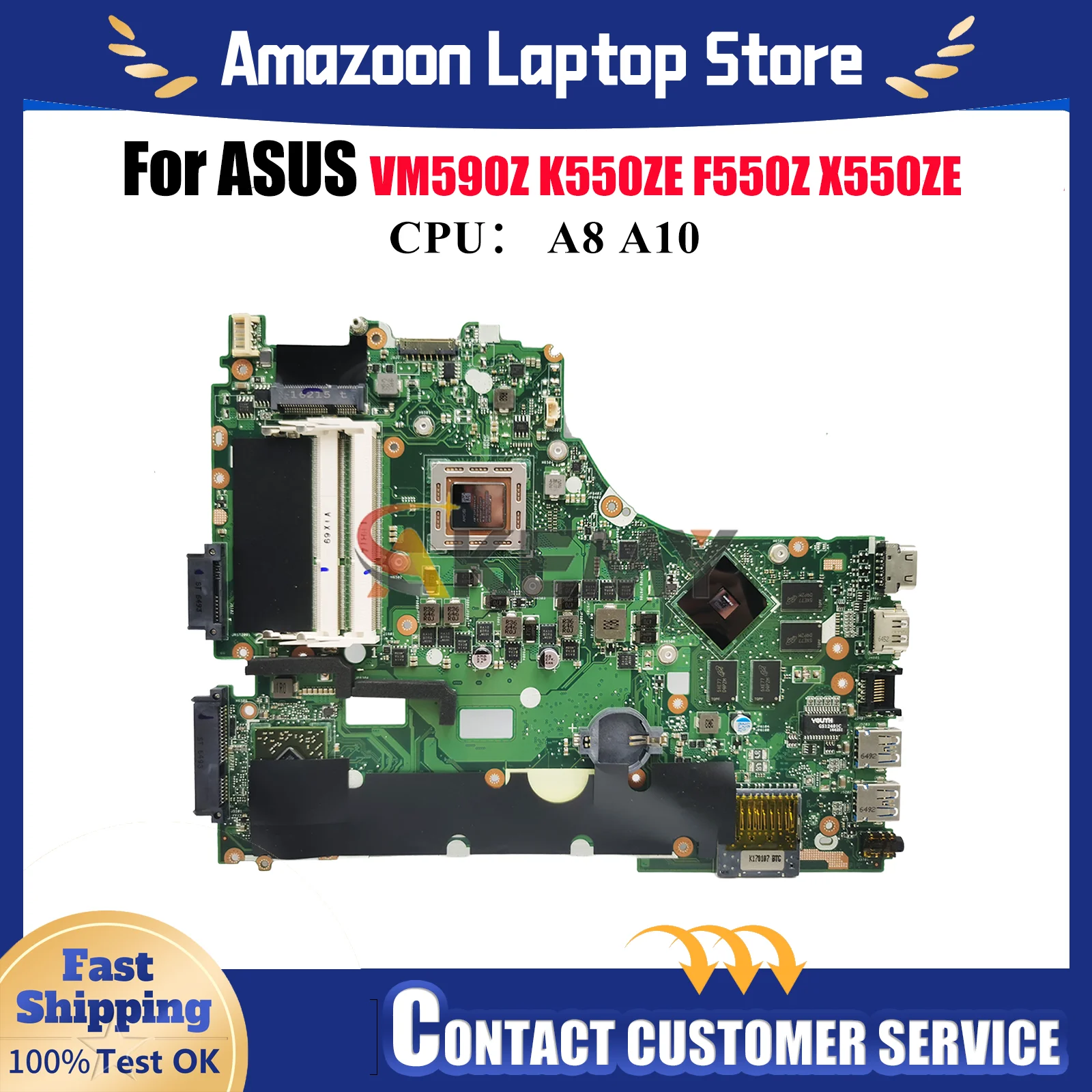 X550ZE Laptop Mothe… - image