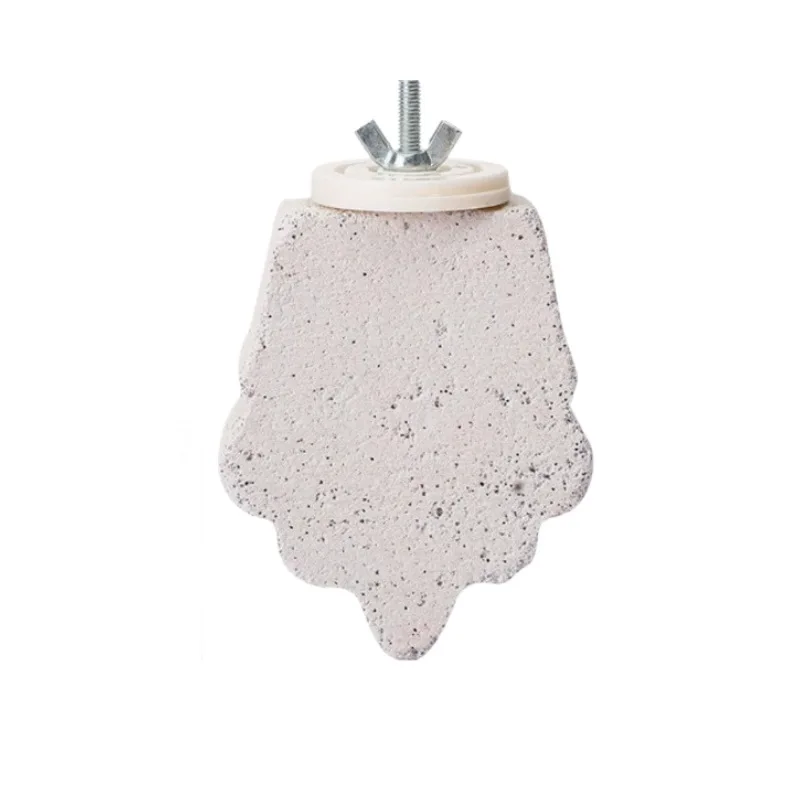 

【4-Count Volcanic Rock Perch】Sanding & Chewing Toy for Birds, Parrot Grooming Station for Nail & Beak Maintenance