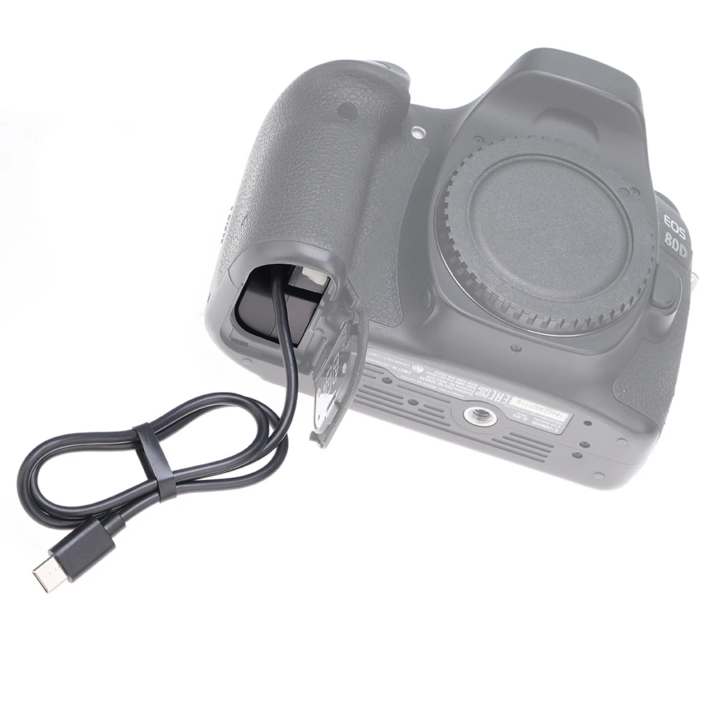 FALGA-LP-E6 بطارية الدمية ، نوع-C واجهة امدادات الطاقة ، خط مستقيم ، 50 سنتيمتر ، 300 سنتيمتر ، سلك الربيع ، 35-100 سنتيمتر ، محول الضوء