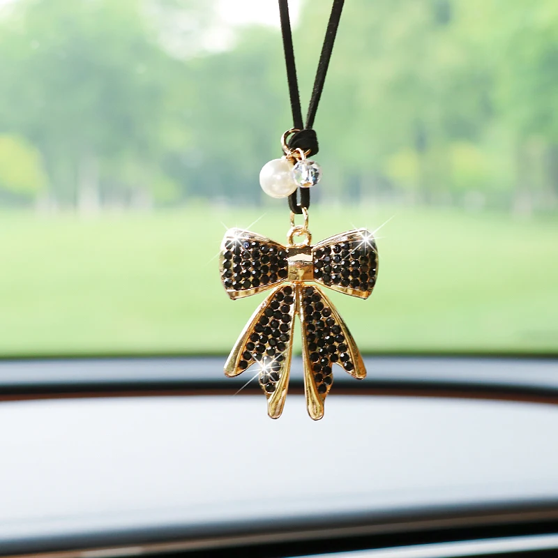 Mode diamanten versierde vlind - Car Accessories Mirror Hanging recensie en prijs