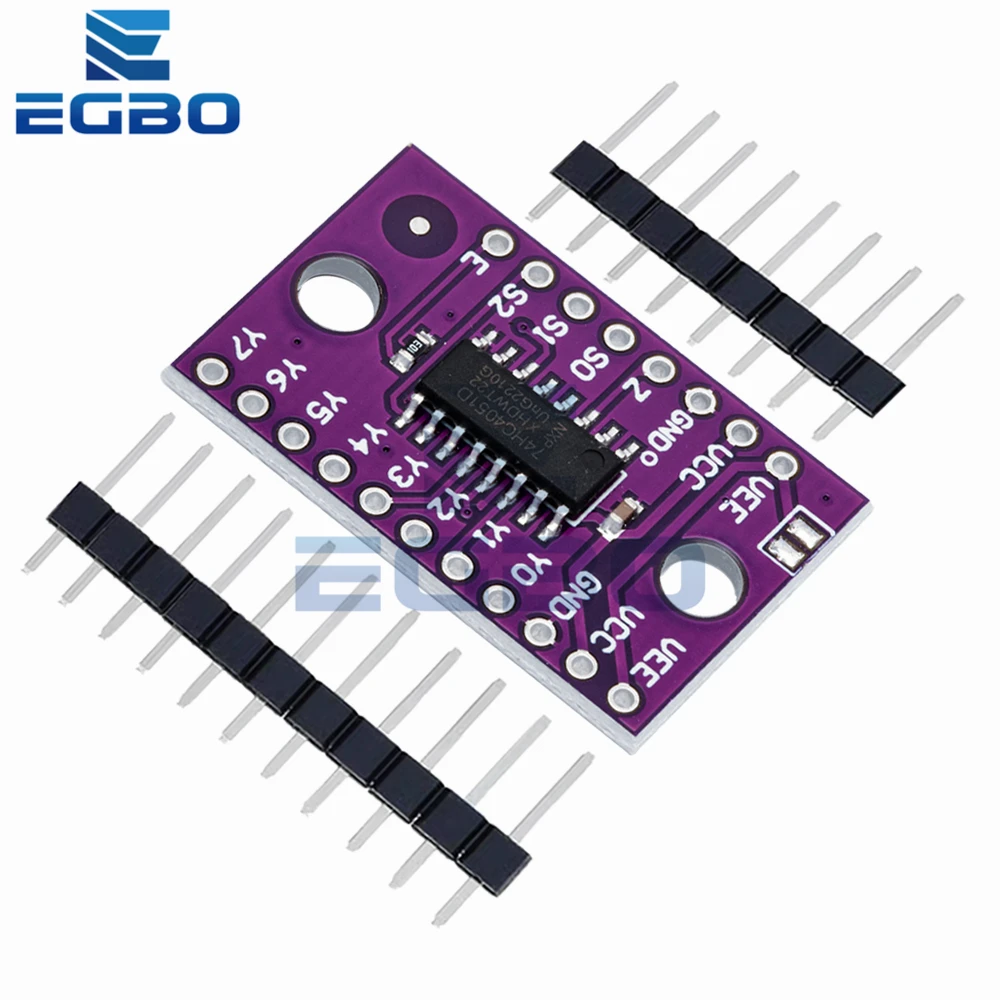 1 قطعة ~ 20 قطعة EGBO 74HC4051 CD4051 واحد 8 قنوات التحكم الرقمي الإلكترونية التبديل معددات لاردوينو