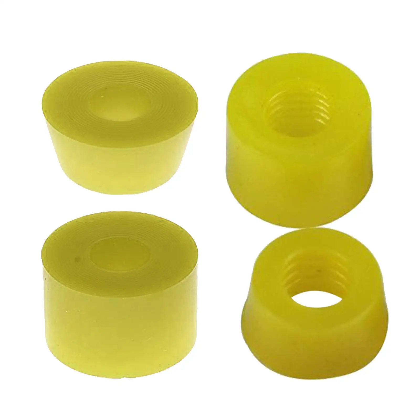 Shock Absorber Pads for Skateboard Trucks PU Material Cylindrical and Tapered Bushings Compatible with Fish Plate Longboard view 6