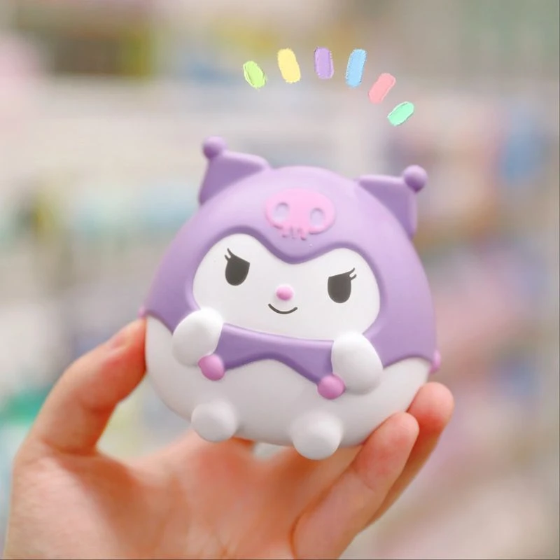 Sanrio Cute Cartoon Squeeze Toys Anti Stress Adult Toys Silicone Pinch TPR Soft Decompression Stress Reliever Toys Kids Gifts