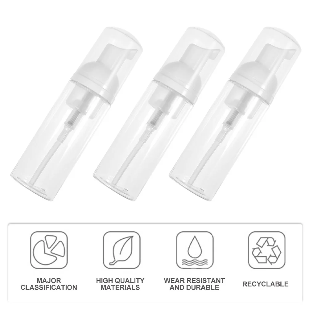 

12 Pcs Soap Dispenser Foam Bottle Travel Foaming Plastic Clear Bottles with Pump