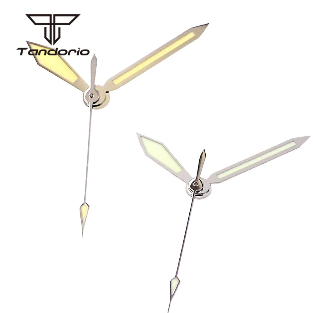 

Yellow Green Silver Watch Hands Pointers Accessories Spare Parts Luminous Fit NH35 NH36 7s26 7s36 7s25 7s35 Automatic Movement