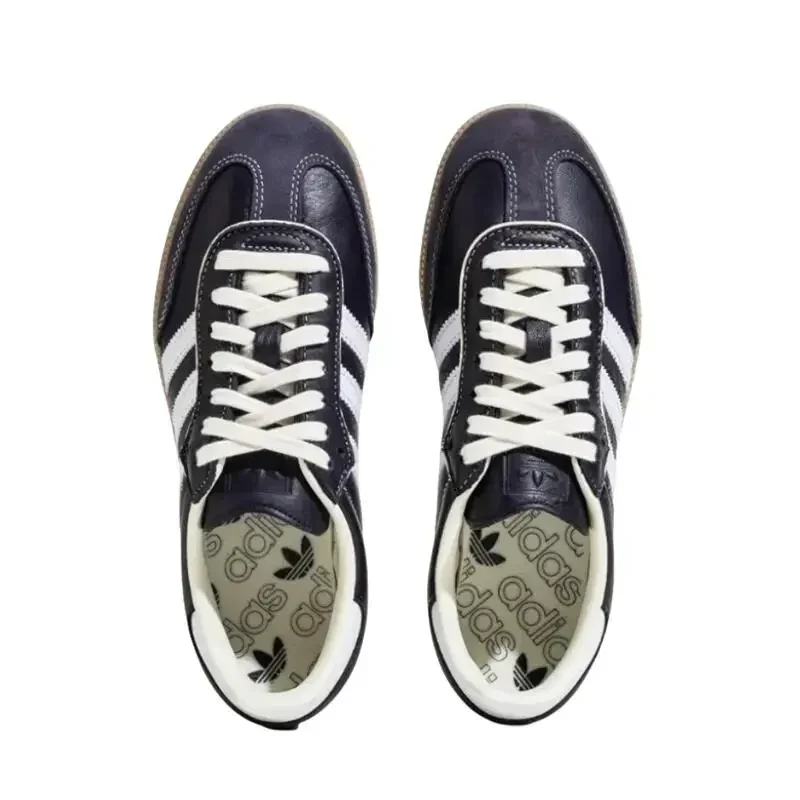Adidas Originals Samba OG รองเท้าบอร์ดต่ําน้ําหนักเบาสีดําสีขาวสําหรับผู้ชายผู้หญิง