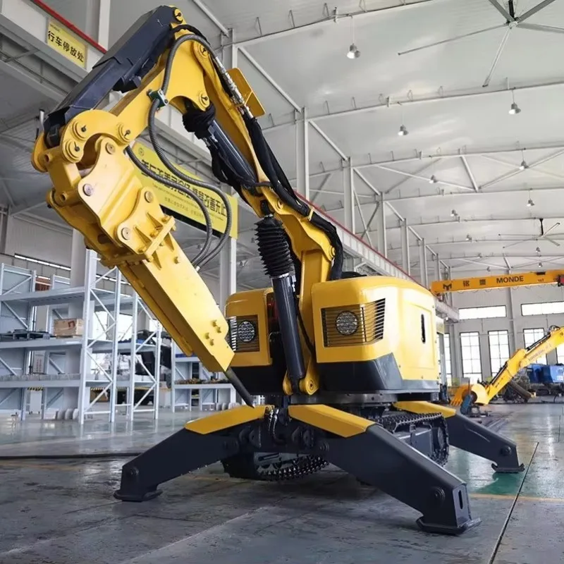 Remote Controlled Breaker Robot Hydraulic Demolition Machine for Concrete Construction and Building Repair