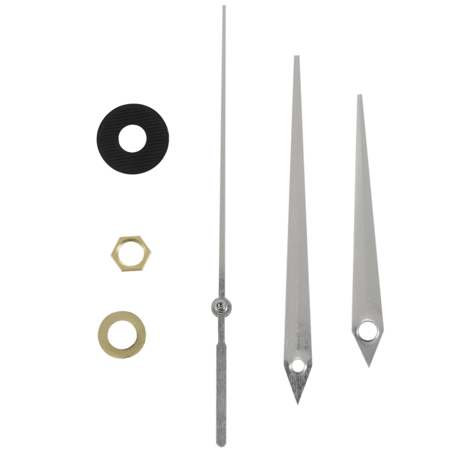 DIY High Torque Clock Mechanism, 3/ 10 Inch Maximum Dial Thickness, 4/ 5 Inch Total Shaft Length (White)