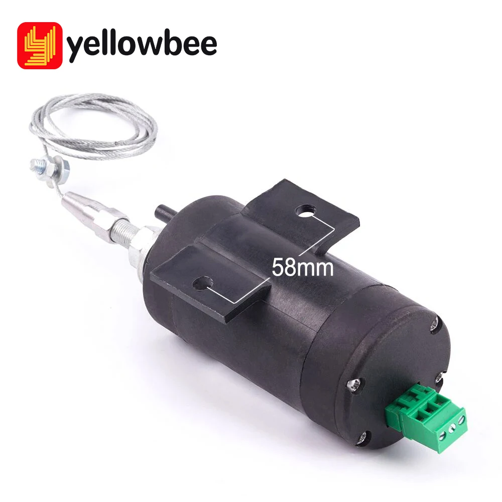 Factory Supply HIgh Quality XHQ-PTG Open Type Flameout Device Diesel Engine Stop Solenoid 12V/24V Optional From XINCHAI 1PCS