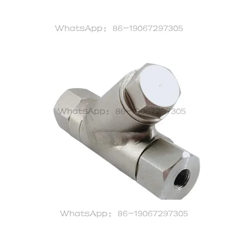 

Stainless steel filter, high-precision gas Y-thread high pressure high temperature filter, interface specification G1/4