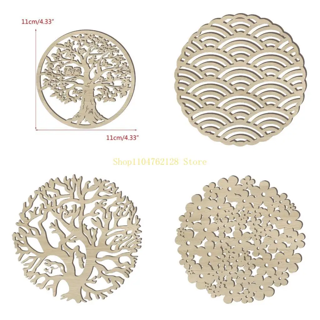 Heat Resistant Pad Attractive Flower Ornaments Pot Mat Holder Kitchen Cooking Isolation Pad Bowl best sale