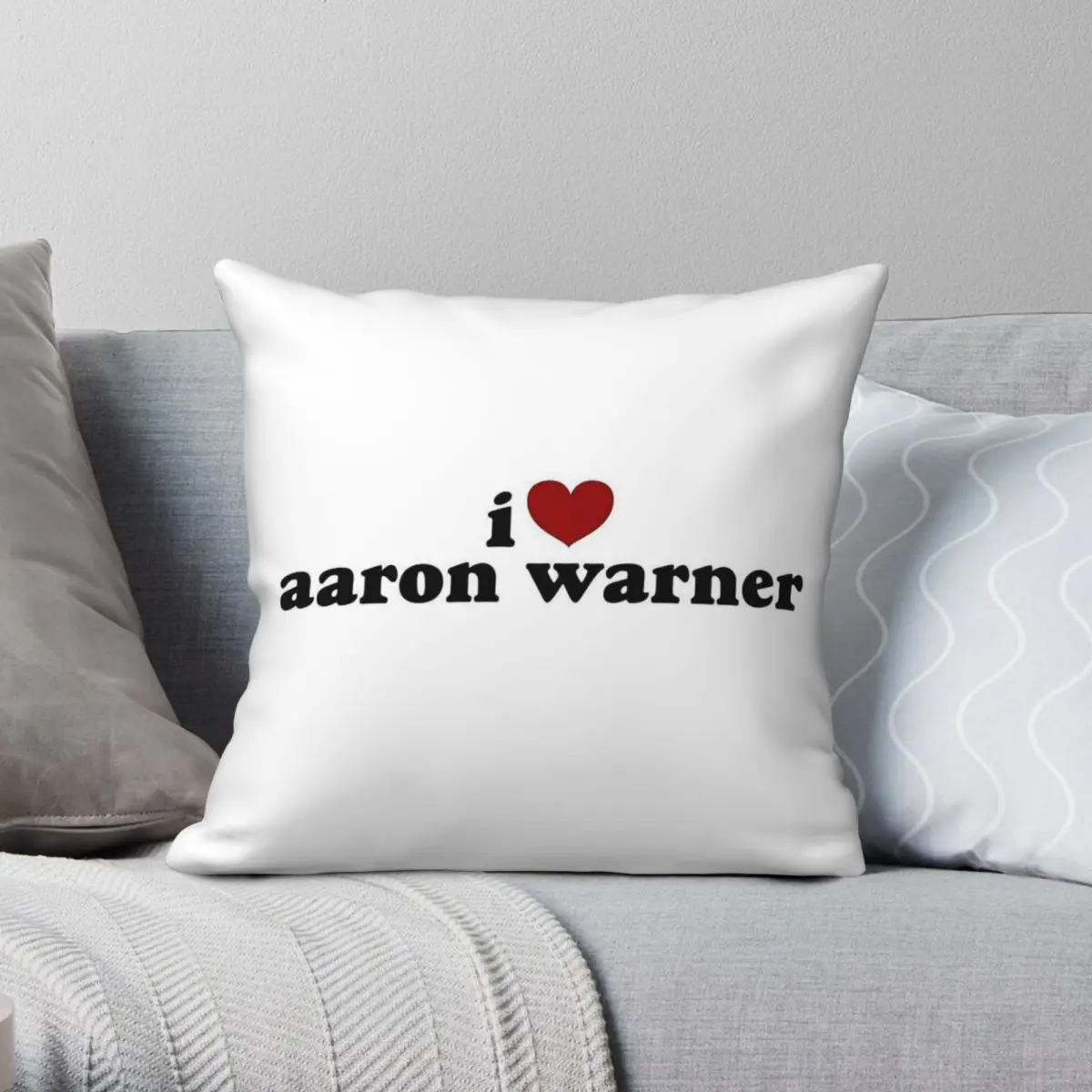 Квадратная наволочка Aaron Warner Shatter Me, полиэстер, лен, бархат, креативная декоративная наволочка на молнии, чехол для диванной подушки 18 дюймов