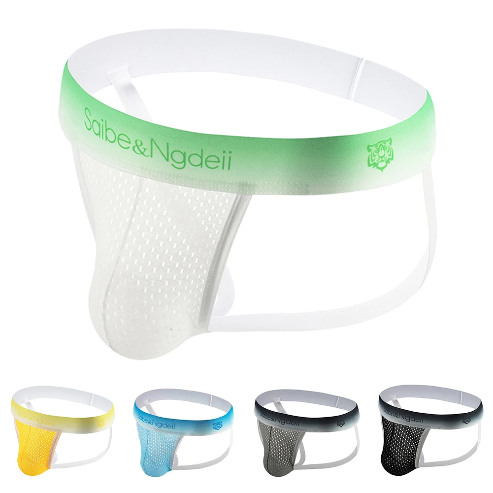 

Men Mesh Sissy See Through Sexy Lingerie Breathable Pouch Underwear For Hot Man Underpant Summer Men's Panties Thong G-String