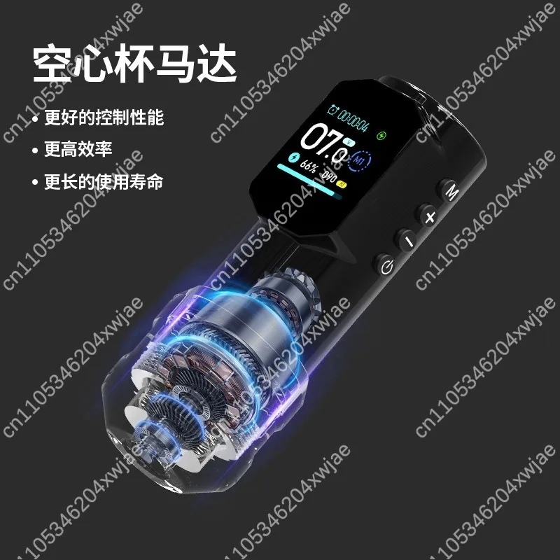 

Набор для татуировок Dragon Design: компактный комплект машинок Spirit Pen с беспроводными аккумуляторными ручками и аксессуарами