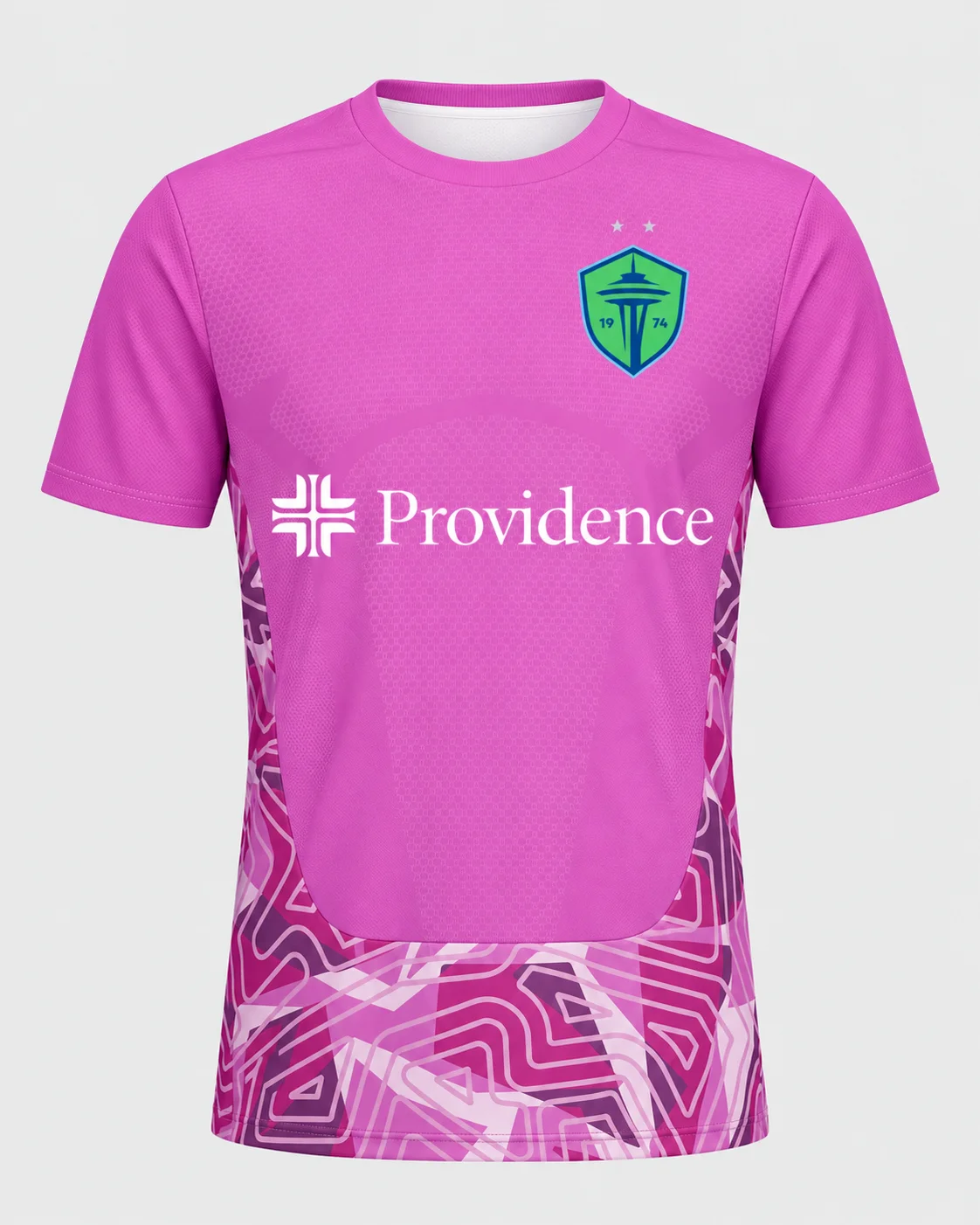 Seattle Sounders FC 26-27 Heim-Fußballtrikot Grün Herren Kurzarm Rundhals Fußballshirt Spiel- und Trainingstrikot – Detail 4