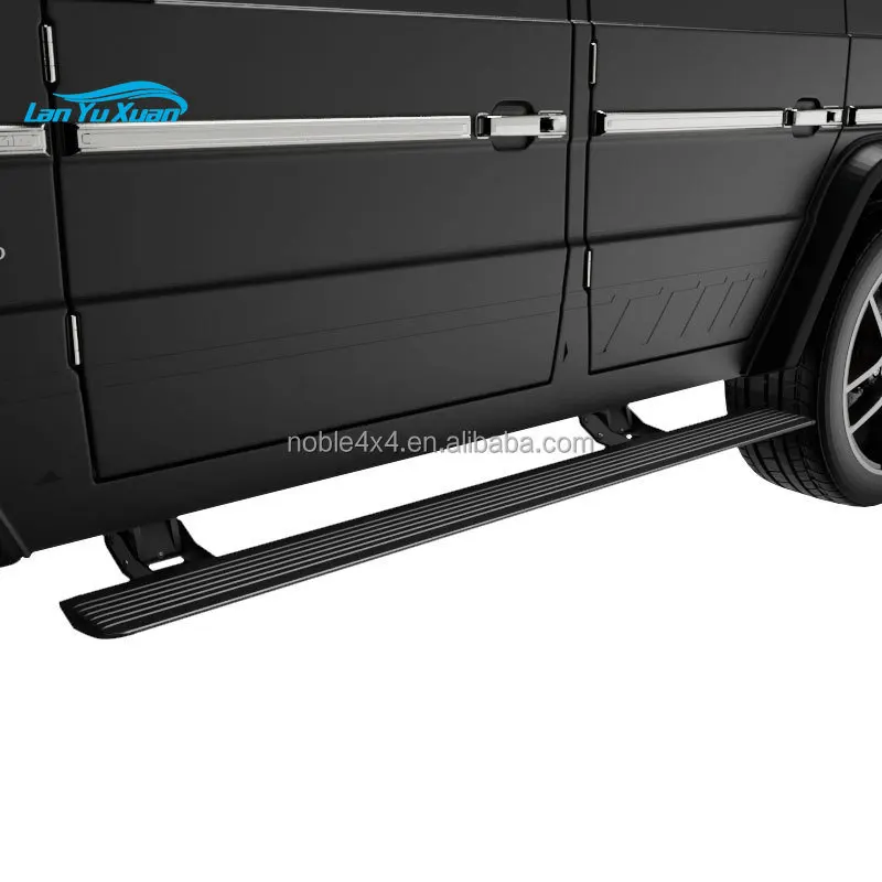 Auto Parts Aluminum side board run step threshold Running Boards For Benz G500 G63AMG power Step 2019-2023