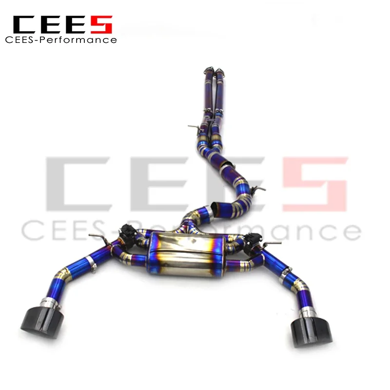 

CEES High Quality Catback Exhaust Systeme For Audi RS3 TTRS 2.5T 2016-2023 Titanium high Performance valvetronic Exhaust mu