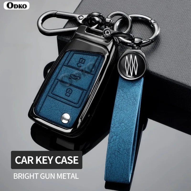 Carcasa para llave de coche, funda protectora para llave, soporte para Volkswagen Bora Sagitar Lavida Passat POLO Magotan Tiguan L, accesorios para llavero