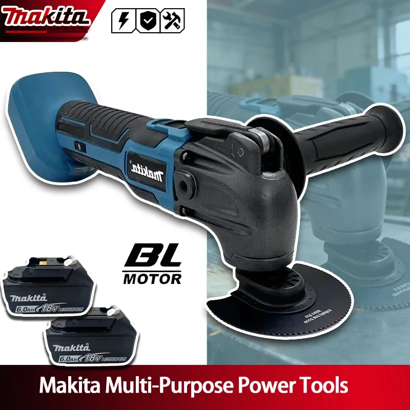 

Многофункциональный осциллирующий инструмент Makita 600 Вт, 20000 об/мин, электрическая пила-триммер для резки дерева, электроинструмент для аккумуляторов 21В/18В