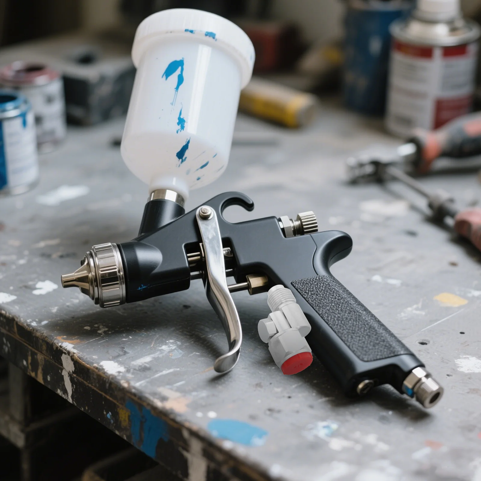 

Spray Paint Accessories: Airless High Pressure Swivel Joint Connector For Paint Sprayer Extended Reach Rotating Metal