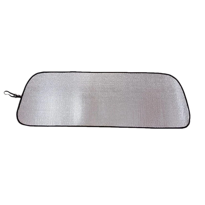 Windshield Sunshade Cover, for Jeep Wrangler JL JLU 2018 2019 Aluminum Foil Sun Visor Mat Anti UV Ray Heat Shield