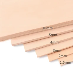 Basswood Craft Board Thick 1.5-10mm Model Layer Wood Board DIY Craft Sand Table Building Model Materials Accessories