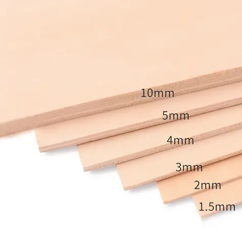 Basswood 공예 보드 두꺼운 1.5-10mm 모델 레이어 나무 보드 DIY 공예 모래 테이블 빌딩 모델 재료 액세서리