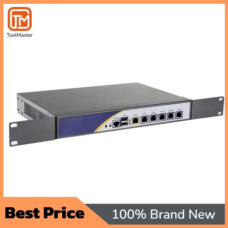 【New Arrival】R R5 Firewall Server With 2117U 1037U Low-power CPU Support ROS Mikrotik PFSense Panabit Wayos