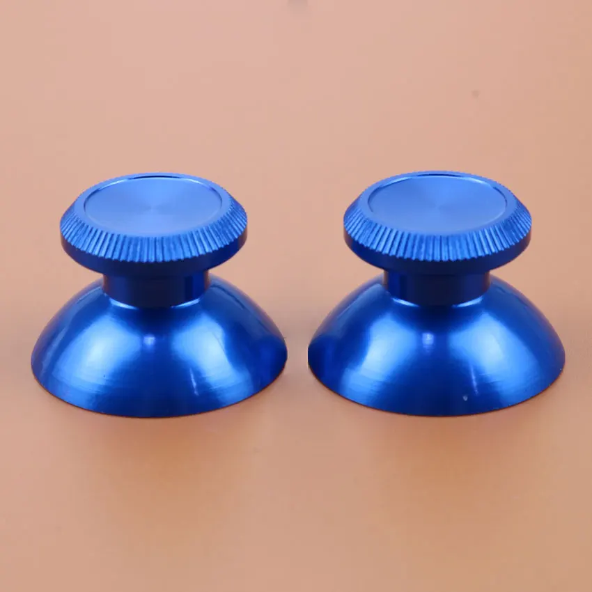 JCD 1Pair 3D Aluminum Metal Analog Joystick Thumb Stick Grip Cap For PS4 Pro Xbox One Slim Series X S Controller Accessories