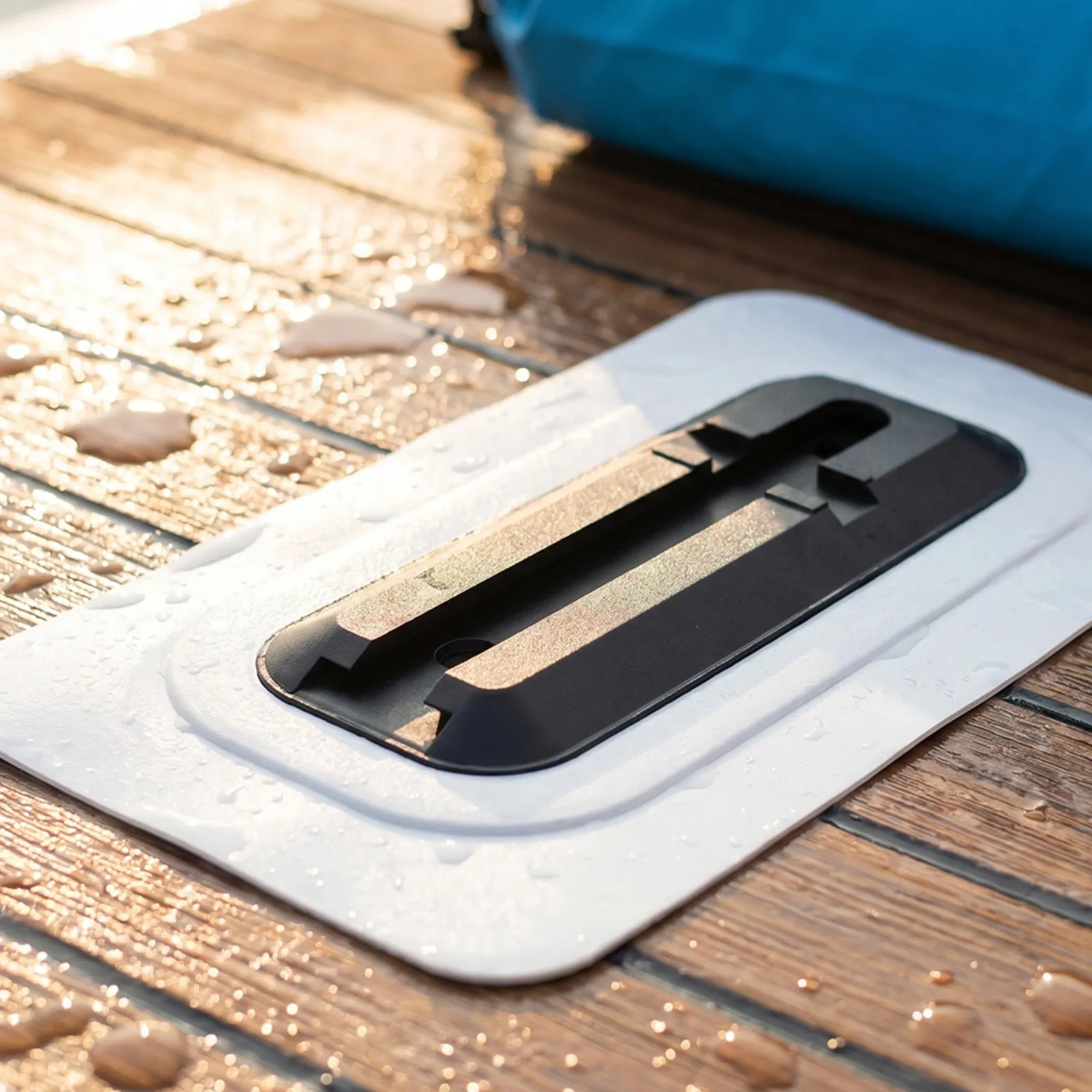 2 connecteurs de boîte de fixation pour aileron de paddleboard, base centrale de 9 pouces, fixation sécurisée pour le surf, le tourisme, la pêche et les accessoires de paddleboard.