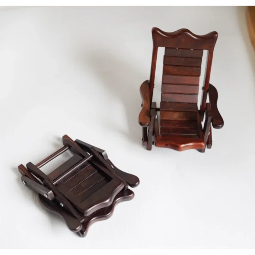 Stylish Desktop Phone Holder Bracket for Home Office Decorative Cellphone Stand Chair Design Rack Convenient Household Accessory