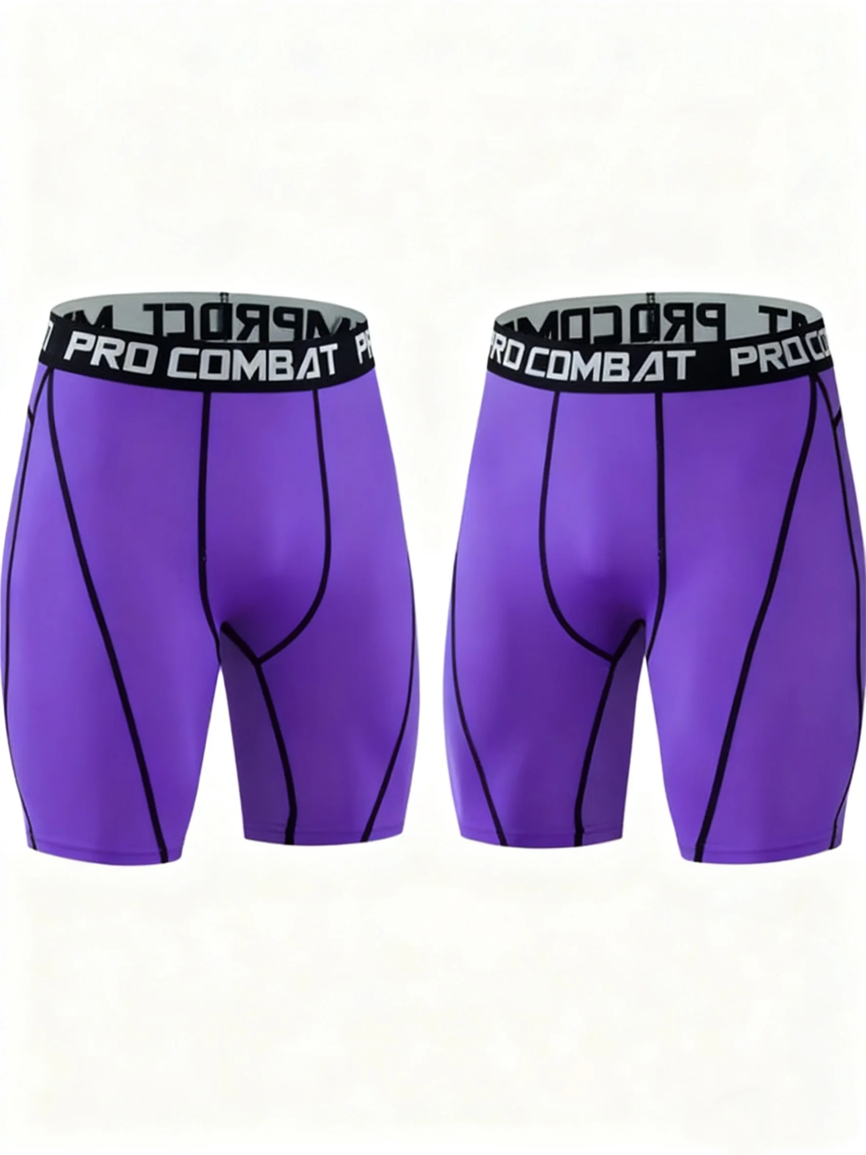 Men Bodybuilding Shorts Fitness Workout Inseam Gym Knickers Male Muscle Alive Elastic Compression Tights Skinny Leggins Hombre