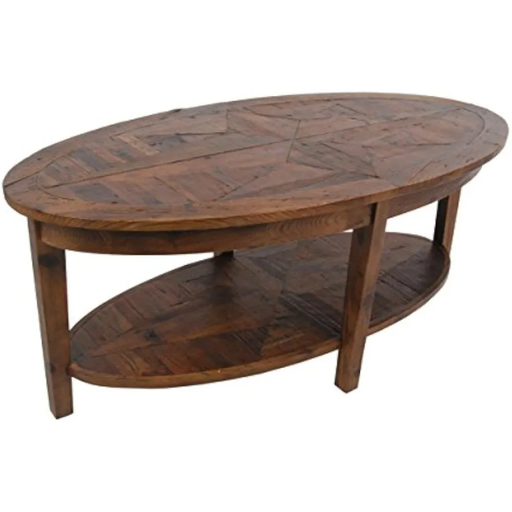 

Alaterre Renew Coffee Table, 48"L Oval, Natural