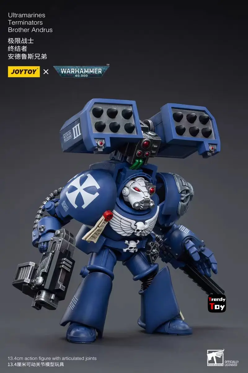 

【JOYTOY】Warhammer 40K Ultramarines Terminators 6pcs 1/18 Action Figure Model