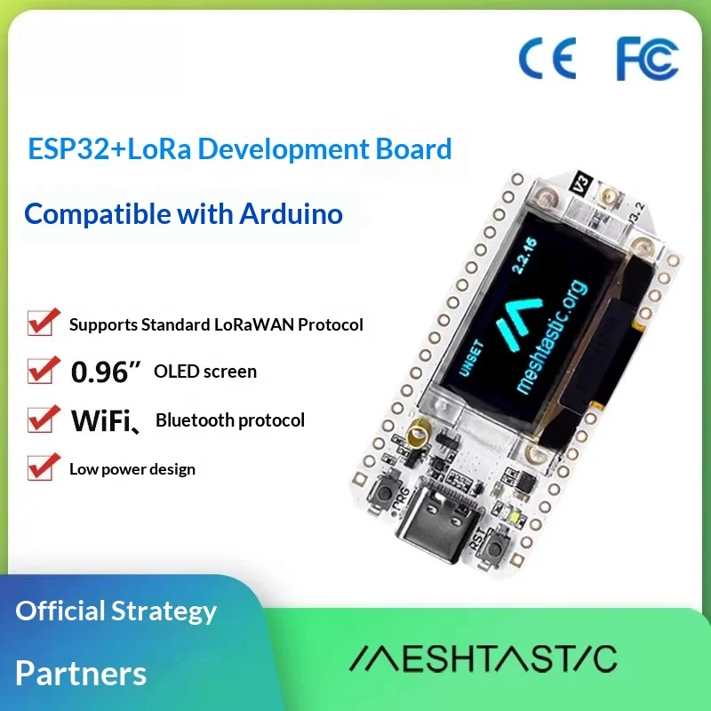 

Плата разработки LoRa32-V3 SX1262, совместимая с ESP32-S3, для беспроводной связи Wi-Fi и сетей Meshtastic