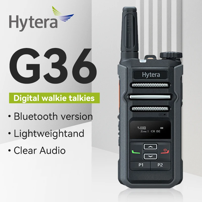 Hytera HYT-G36 Walkie Talkie HYT G36 Type-c charging DMR digital Bluetooth version G36 UHF 430-470MHz 400-440MHz