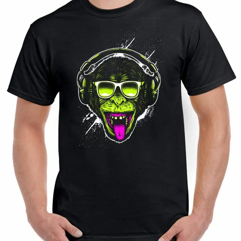 

Мужская футболка Funky Monkey Dj Monkeys Clubbing Ibiza House Music