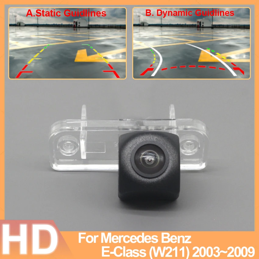 

HD CCD 1280*720P Fisheye Rear View Camera For Mercedes Benz E-Class (W211) 2003~2009 Car Vehicle Reverse Parking Accessories