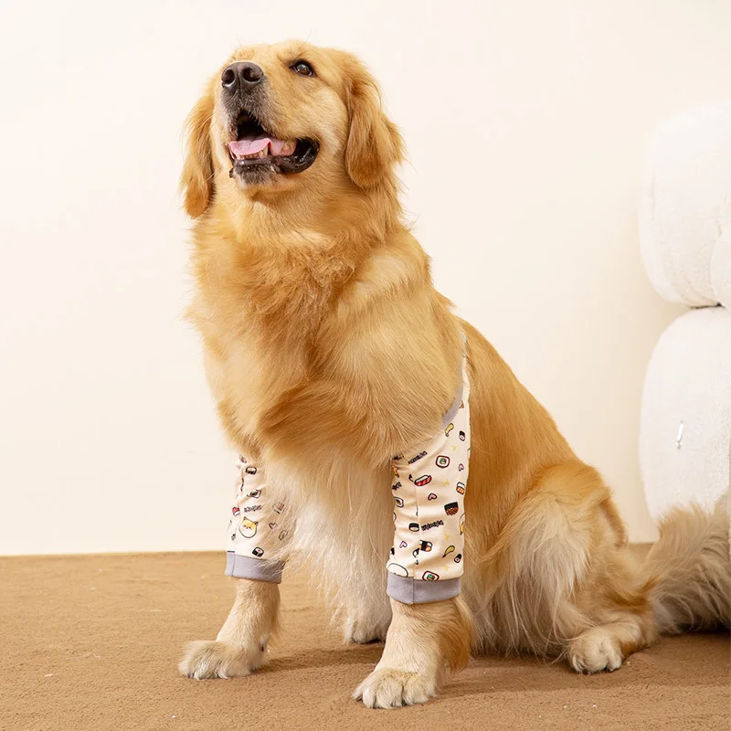 Pets Clothes Knee Pads Joints Protective Case Wear-Resistant Labrador Border Shepherd Large Dog Leg Covers Big Dog Elbow Guard