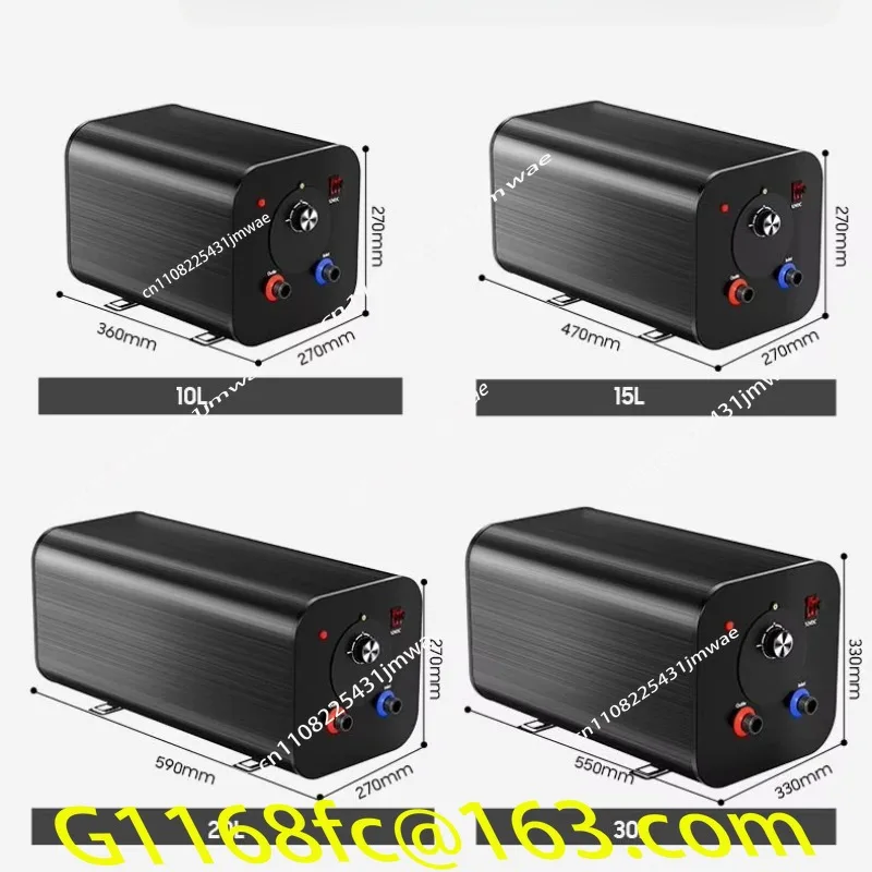 300W 30L DC 12 Voltage 12 V 220V RV Boiler Water Tank Storage Electric Water Heater