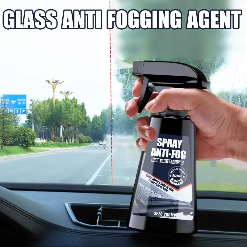 Durable Anti Fog Spray, Suitable for Defogger of Car Glass and Helmet, Windshield and Interior Window, to Improve the Clarity of