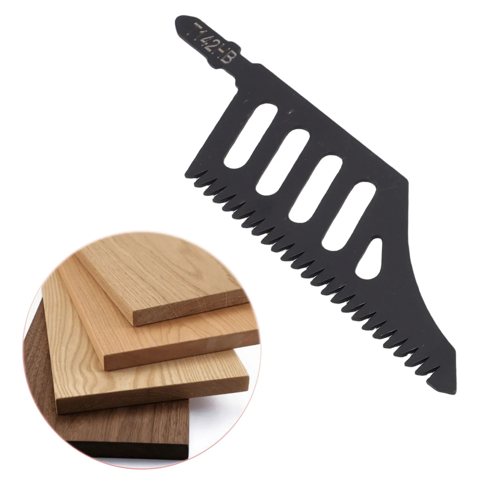 

5 шт. нерегулярное кривое пильное полотно из высокоуглеродистой стали 2TPI сабельное пильное полотно для мягкой доски, фанеры, волокна