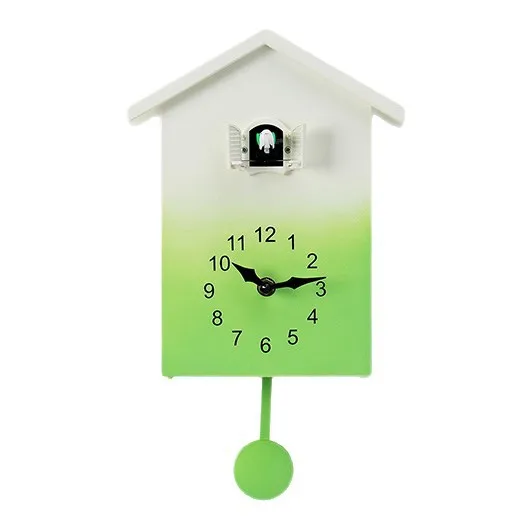 Fresh Nordic Style WallCuckoo Out of The Window To Tell The Time Wall Clock Bird Hour Clock T62