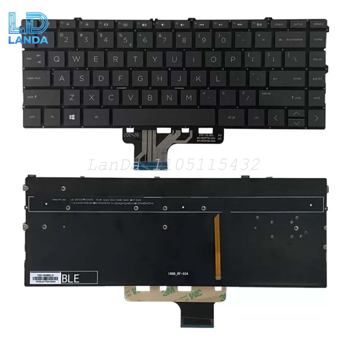Keyboard For Hp Spe… - image