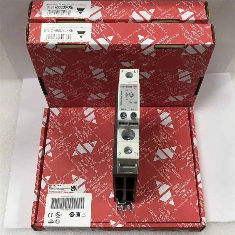 

1PCS CARLO GAVAZZI Genuine Solid State Relay RGC1A60D30KKE Replace RN1A48D30