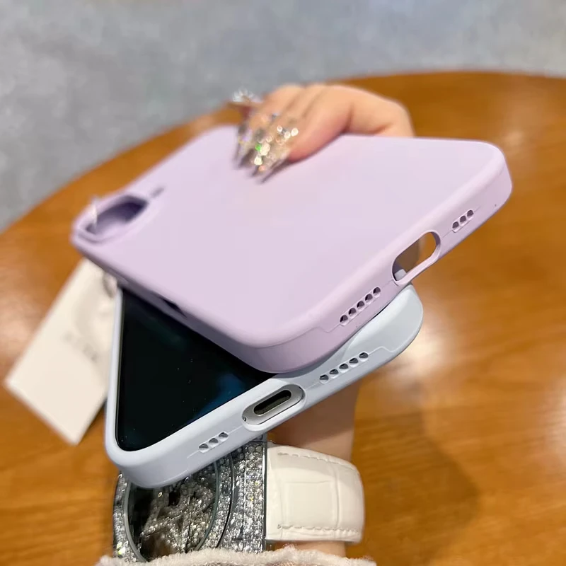 For Magsafe Magnetic Case For iPhone 16 15 14 13 12 Pro Max Plus Wireless Charger Cases Liquid Silicone Cover Phone Accessories