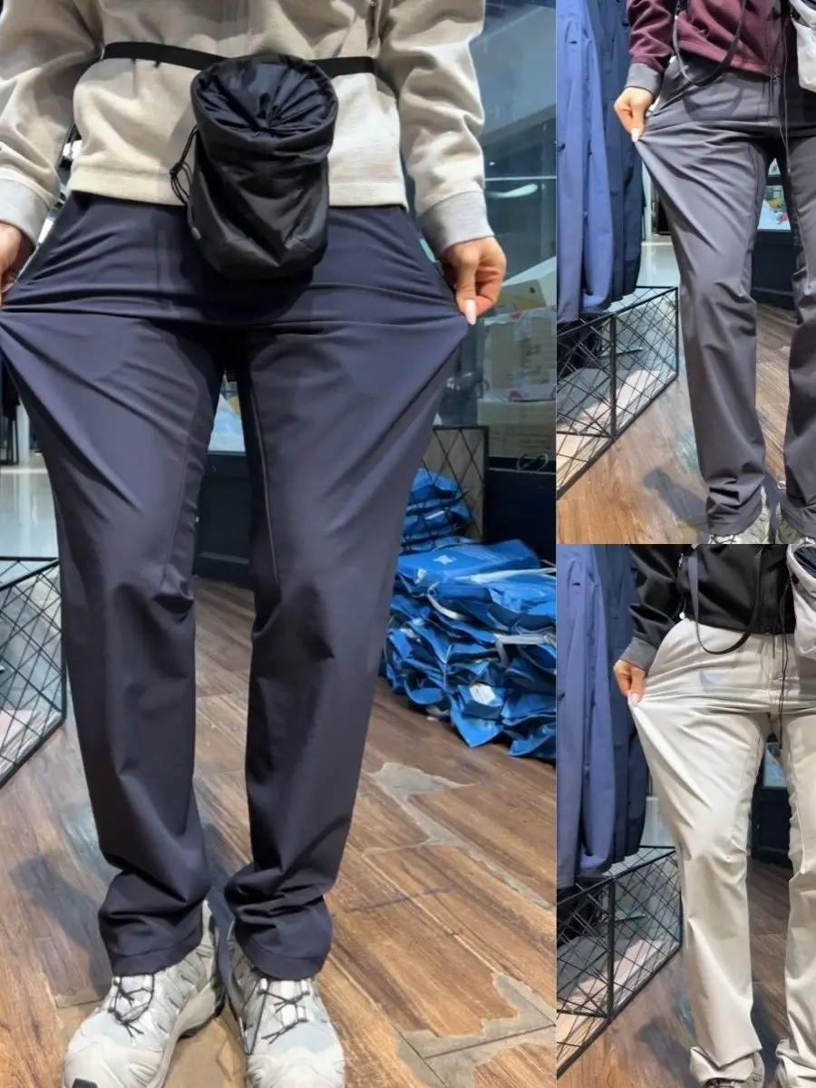 

3D-тканые спортивные повседневные брюки серии Commuting, модель D2925, прямые брюки-трубы, молодежные осенние модные прямые брюки